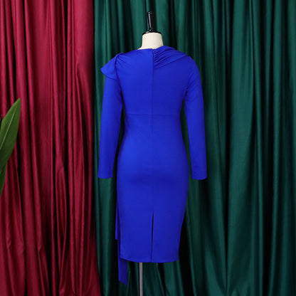 Elegant Long Sleeves Sheath Dresses