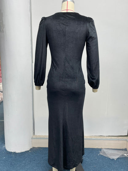 Elegant Fall Long Dresses for Women