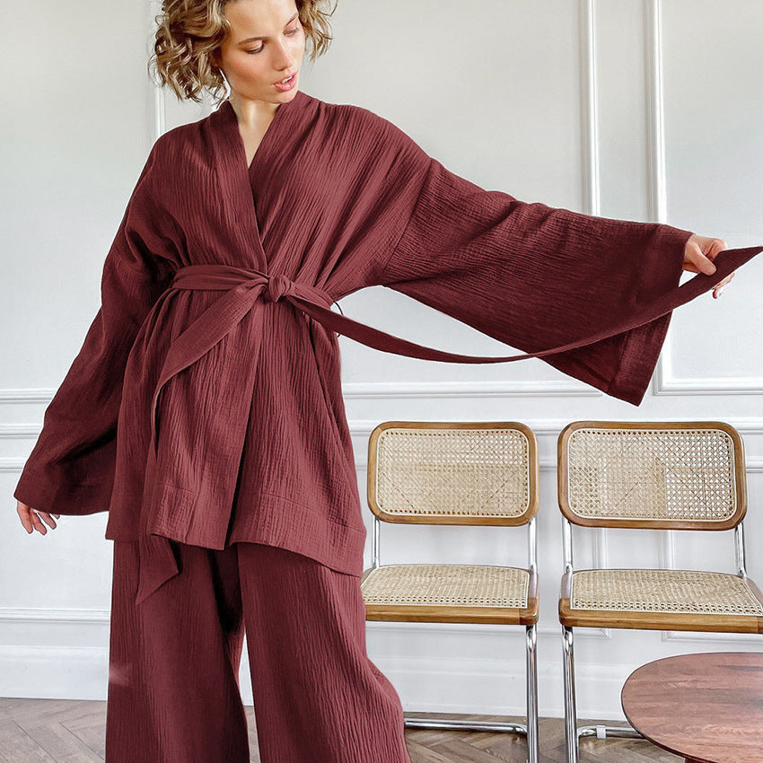 Women Casual Long Sleeves Home Wear Suits
