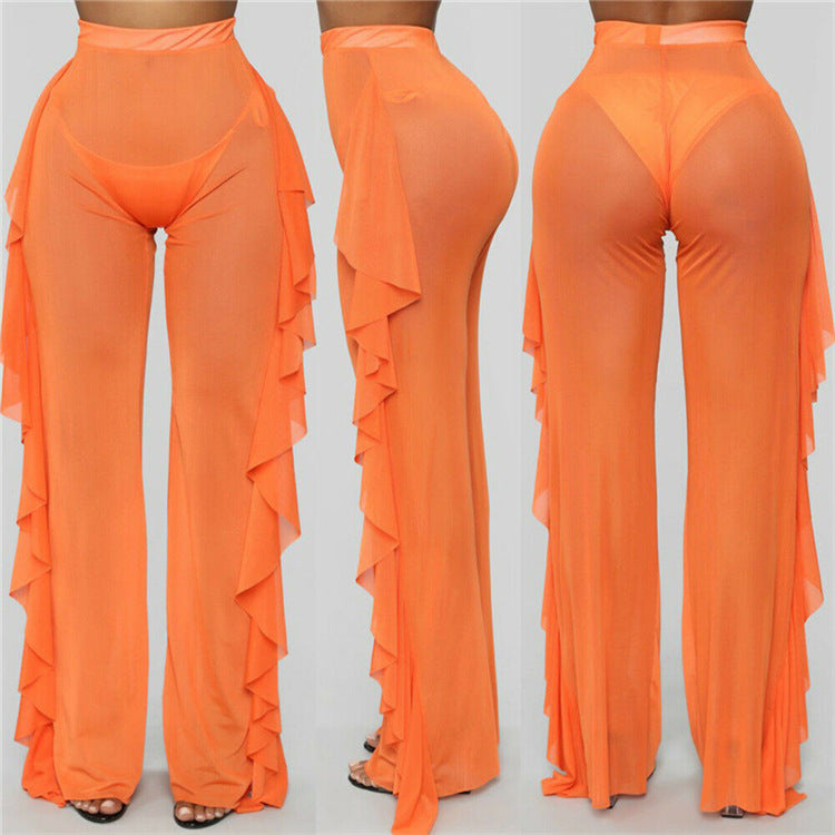 Sexy See Throught Summer Beach Holiday Pants