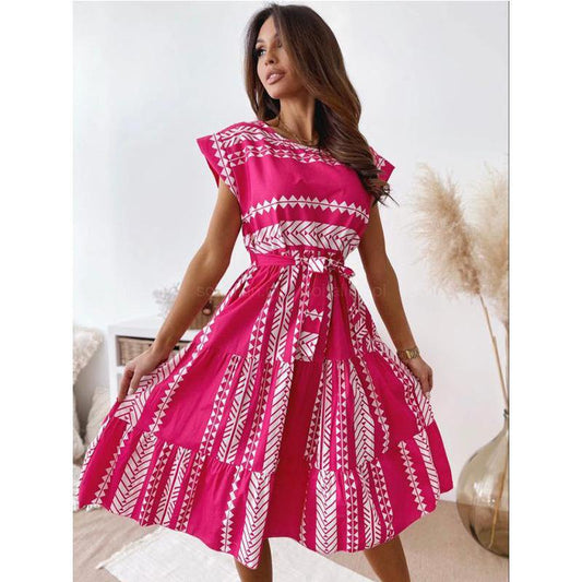 Women Fashion Irregular Mini Dresses-STYLEGOING