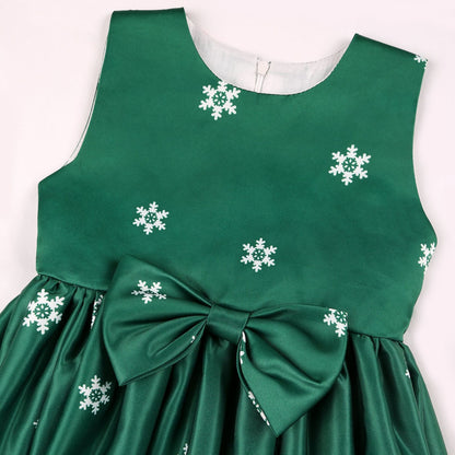 Merry Christmas Butterfly Kids Party Dresses