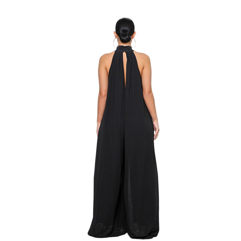 Casual Chiffon Loose Jumpsuits for Women