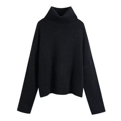 Winter Turtleneck Knitted Sweaters for Women