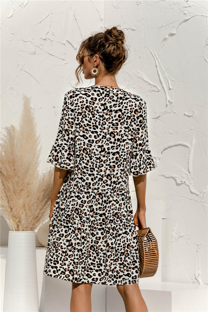Casual Short Cake Style Daily Dresses