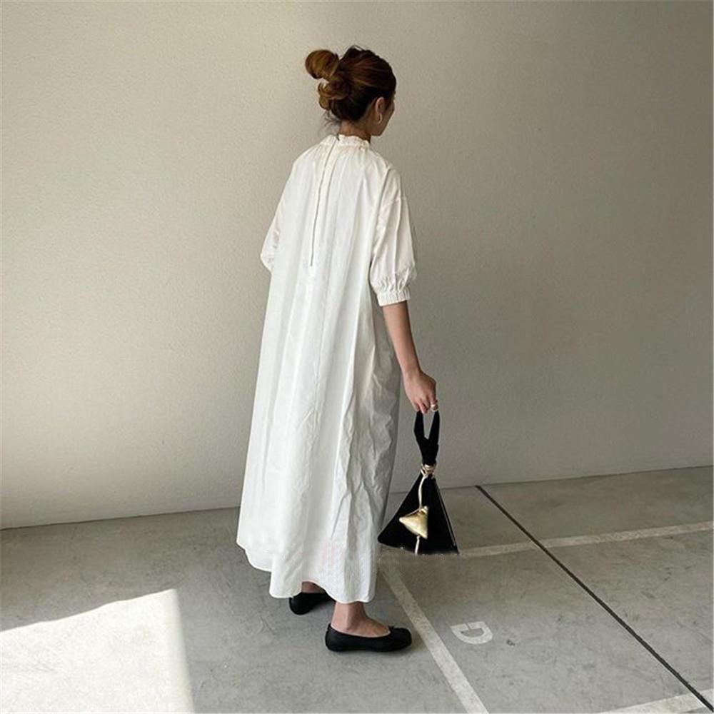 Casual Summer Simple Designed A Line Long Dresses