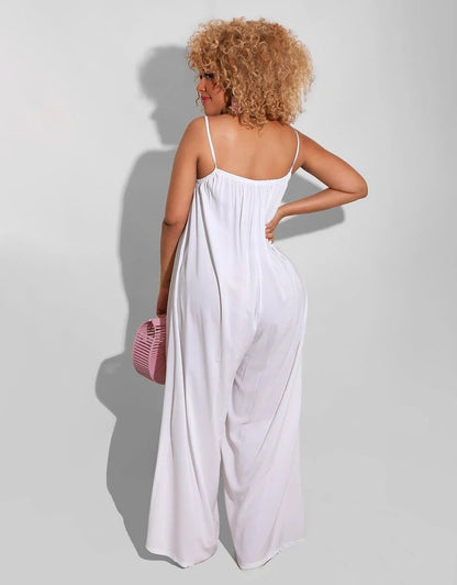 Sexy Casual Spaghetti Straps Women Jumpsuits