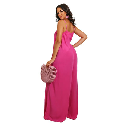 Sexy Casual Spaghetti Straps Women Jumpsuits