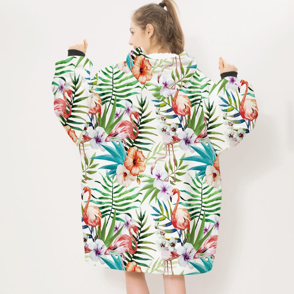 3D Plants and Flowers Cozy Sleeves Blanket-Plant-5-Adult-Free Shipping at meselling99