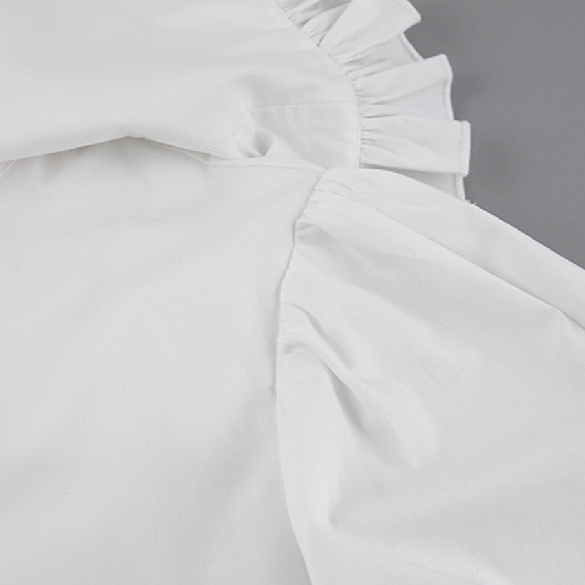 White Princess Women Long Sleeves Shirts