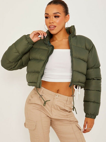 Fashion Women Cotton Short Winter Coats