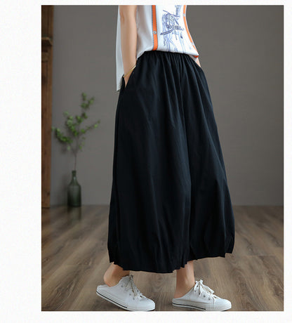 Casual Summer High Waist Women A Line Dresses