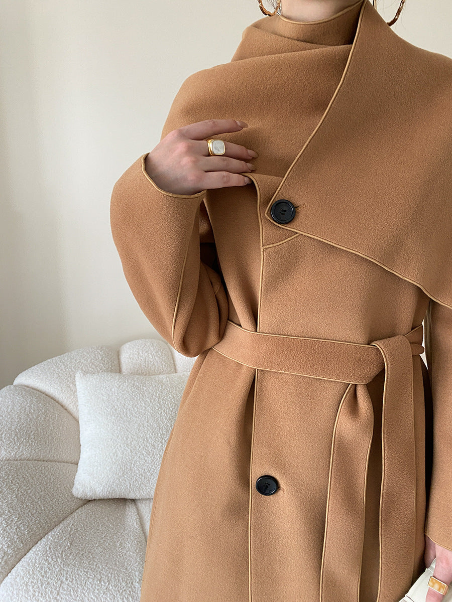Desined Luxury Woolen Overcoats for Women
