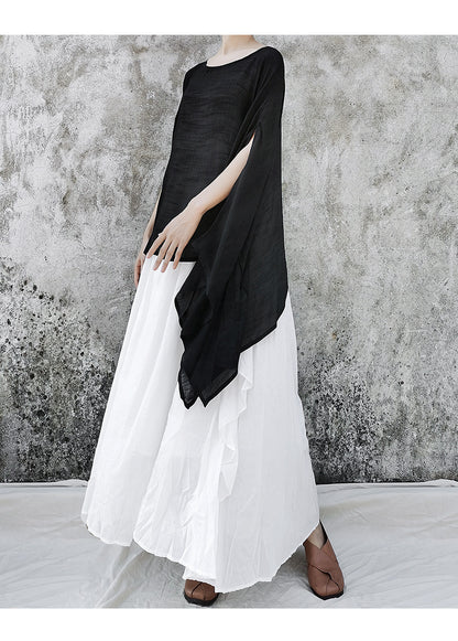 Designed Summer Cozy Linen Tops for Women
