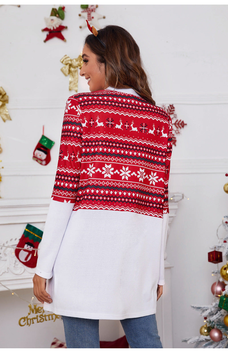 Merry Christmas Women Coats
