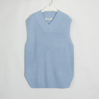 Women Sleeveless Knitted Vest