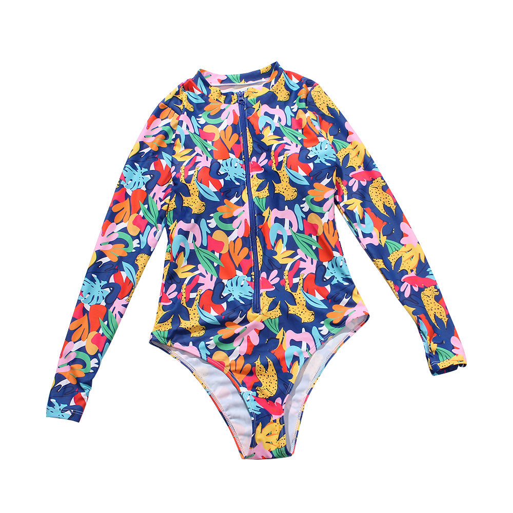 Sexy Long Sleeves One Piece Swimsuits