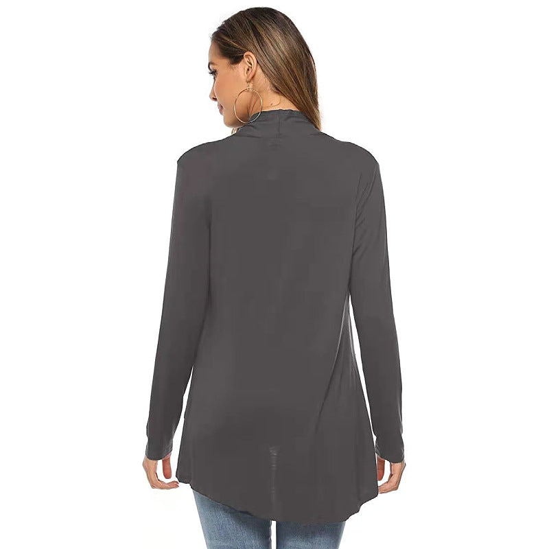 Summer Long Sleeves Women Cardigan Coats