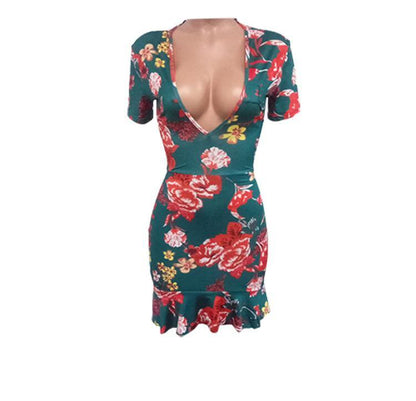 Sexy Women Backless Sheath Dresses-STYLEGOING