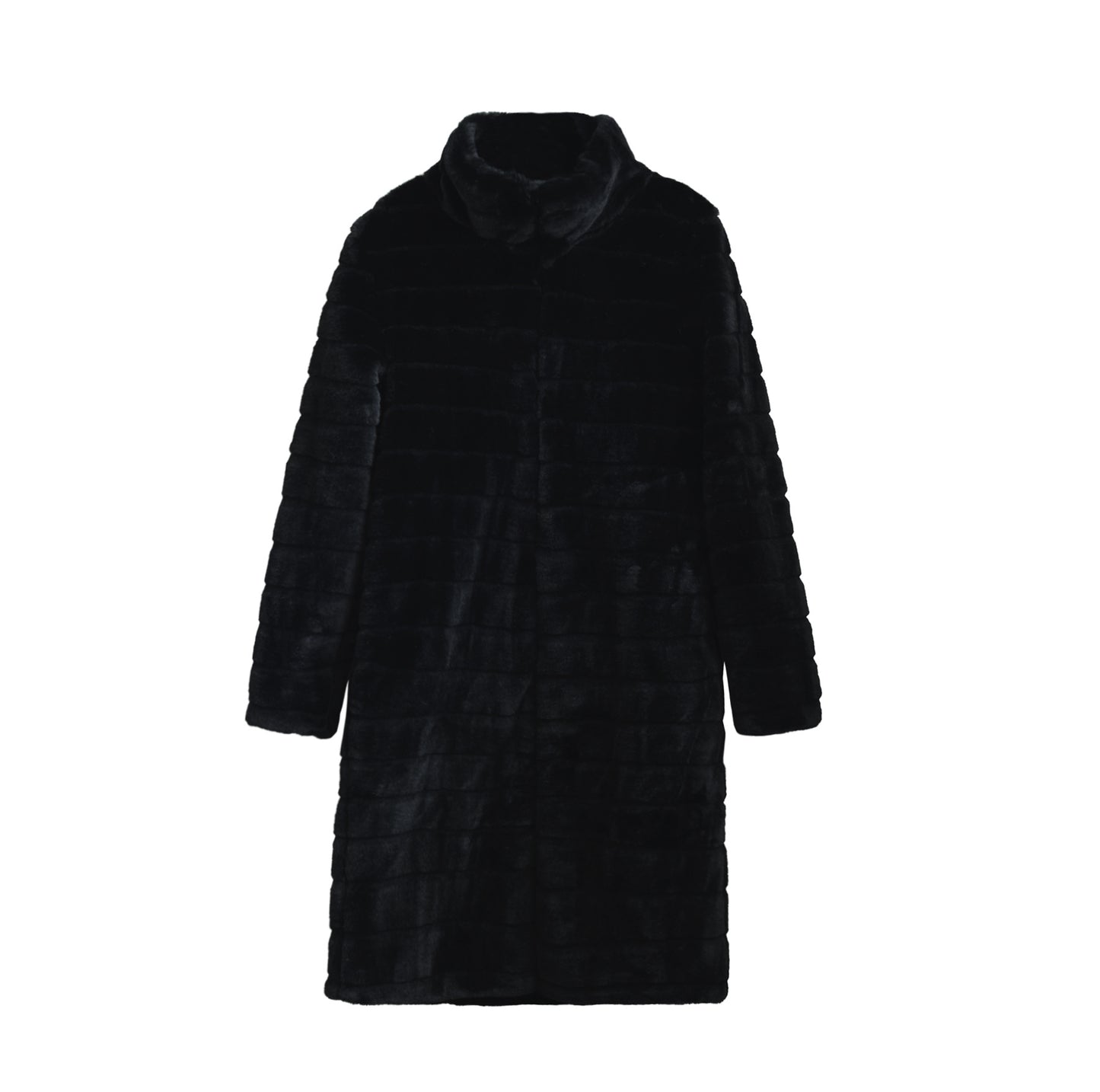 Fashion Artificial Fur Winter Long Overcoats for Women