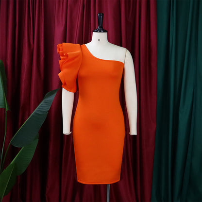 Summer One Shoulder Sexy Party Dresses for Women