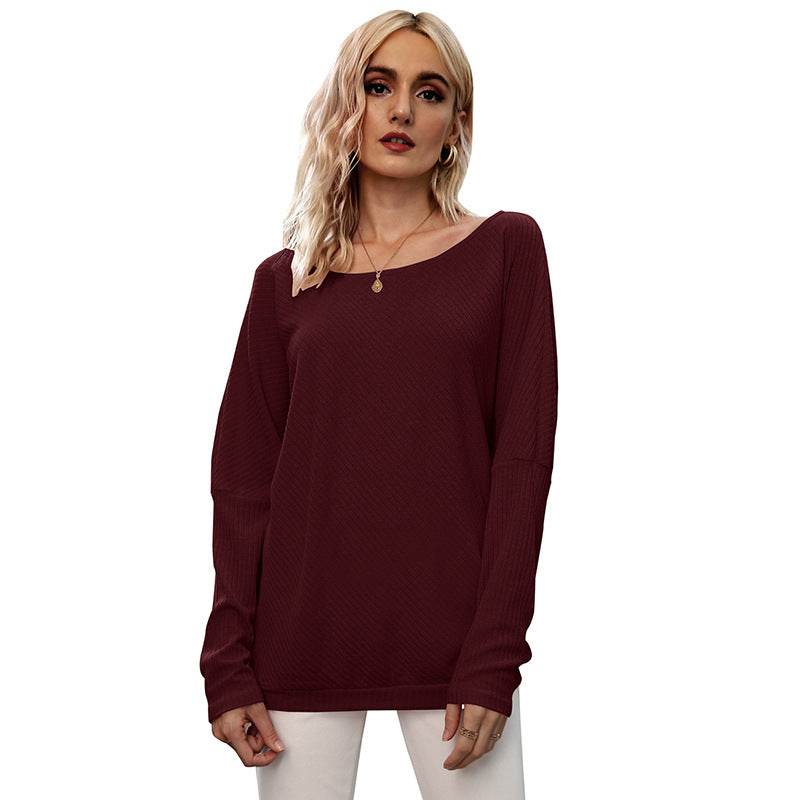 Sexy Off The Shoulder Batwing Women Blouses for Women