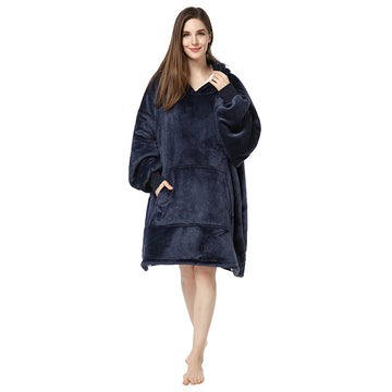 Plus Sizes Warm Hoodies Sleepwear for Couple