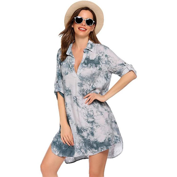 Summer Beach Sun Proof Blouses-STYLEGOING