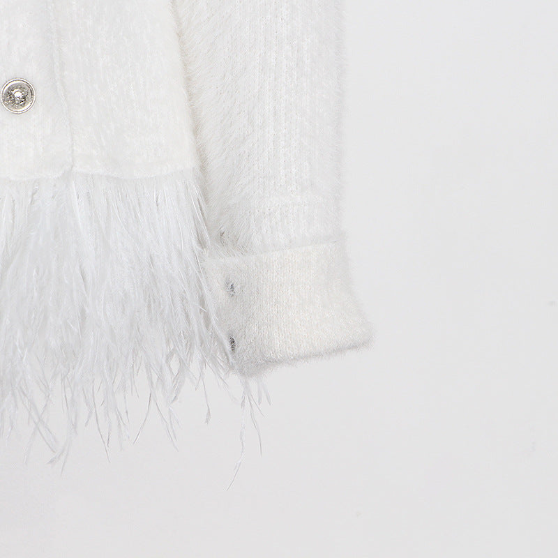 Designed Tassels Short Women Coats
