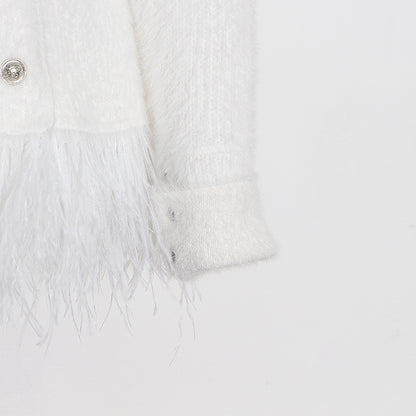 Designed Tassels Short Women Coats
