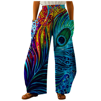 Casual High Waist Summer Pants