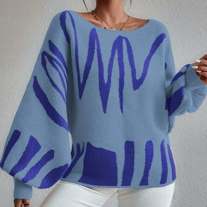 Designed Women Loose Knitted Sweaters