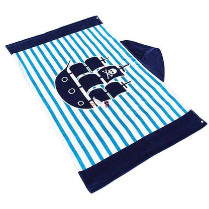 Kids Cartoon Print Bath Towel-STYLEGOING
