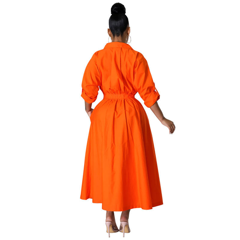 Casual Plus Sizes Shirts Dresses