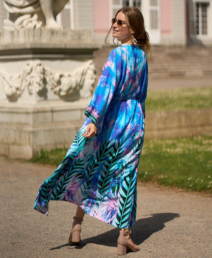 Summer Leopard Beachwear Cover Up Dresses