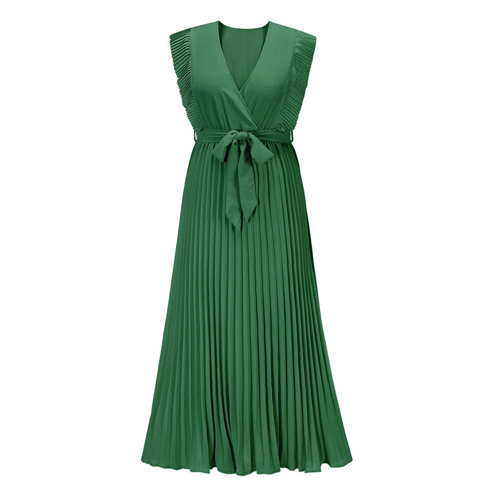 Casual Chiffon Sleeveless Women Long Maxi Dresses