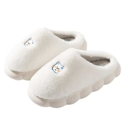 Comfortable Winter Plush Slippers for Couple