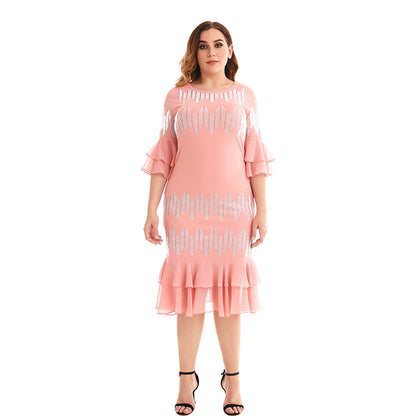 Designed Plus Sizes Mermaid Dresses