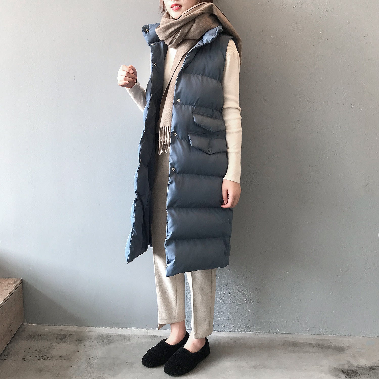 Fashion Women Cotton Sleeveless Vest