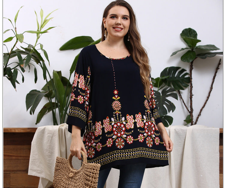 Elegant Plus Sizes Women Tops