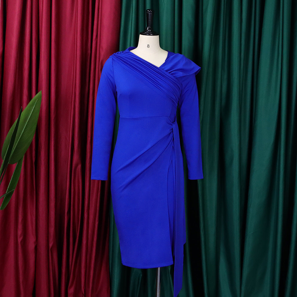 Elegant Long Sleeves Sheath Dresses