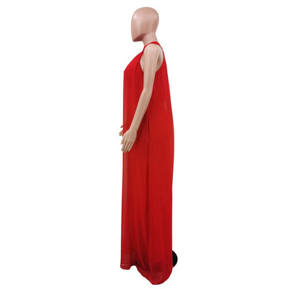 Casual Chiffon Loose Jumpsuits for Women