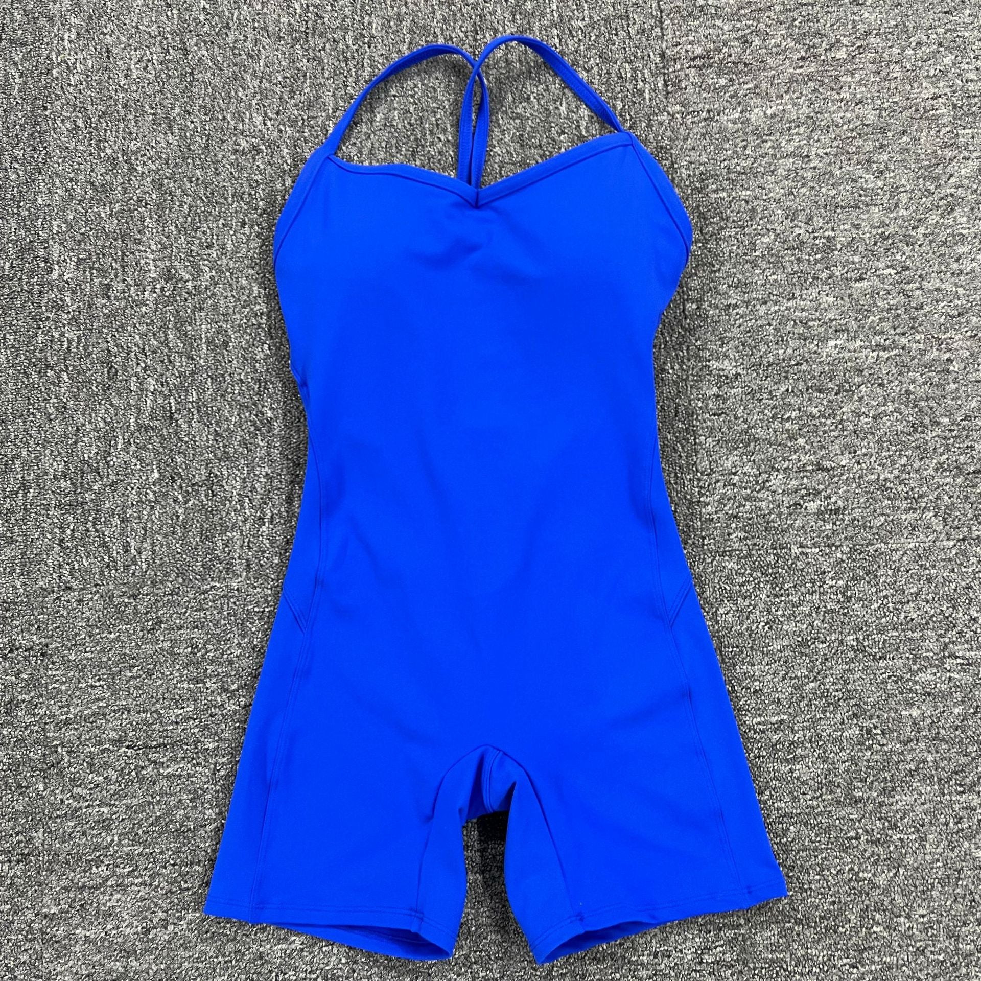 Sexy Backless Tight Short Sports Jumpsuits