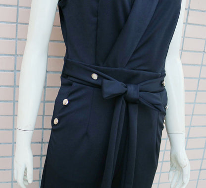 Sexy Sleeveless Office Lady Jumpsuits