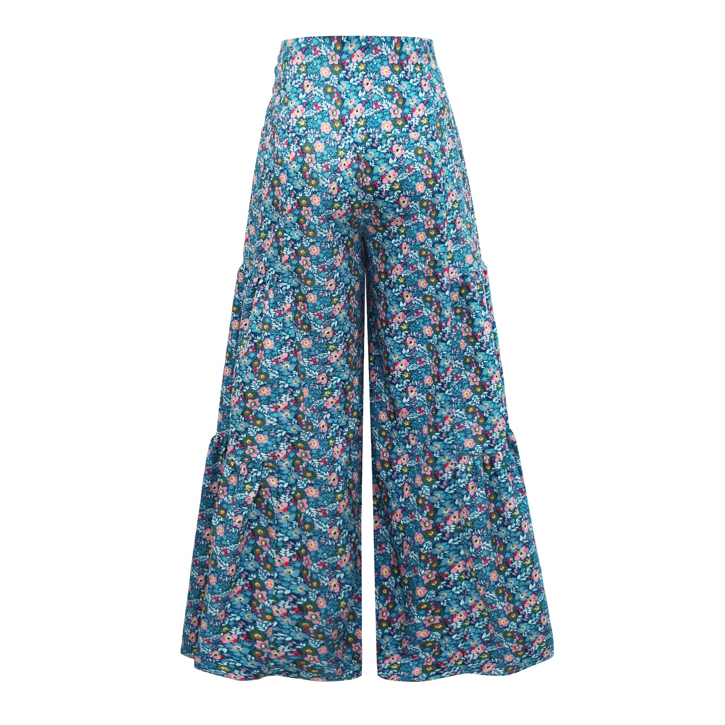 Casual Dyed Trumpet Pants for Women