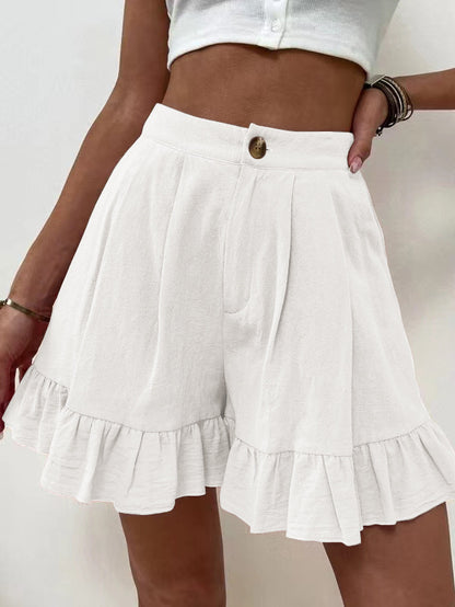 Casual High Waist Summer Short Pants for Women