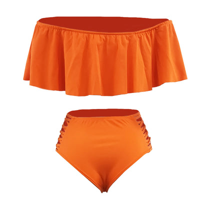 Sexy Off The Shoulder Bikini Swimwear-STYLEGOING