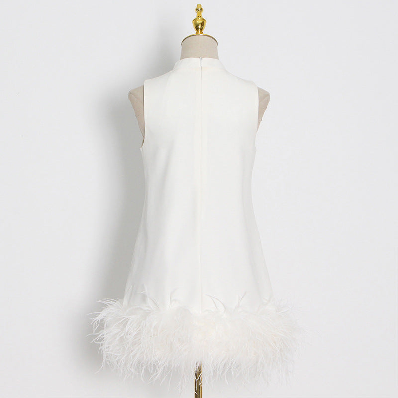 Luxury Designed Sleeveless Mini Dresses