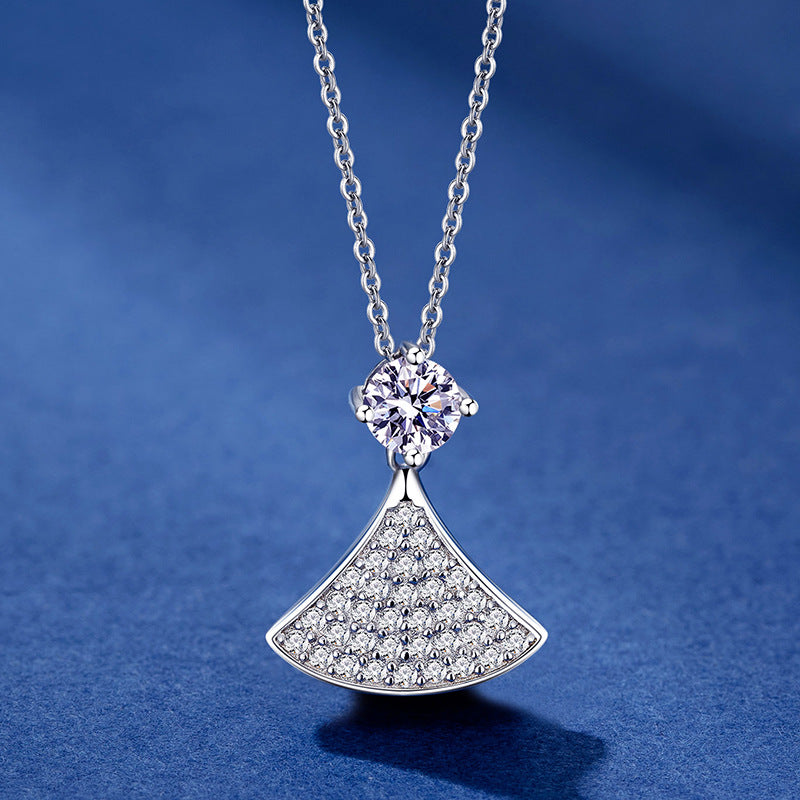 Designed Little Dress Clavicle Necklace