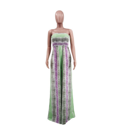 Casual Strapless Summer Women Jumpsuits